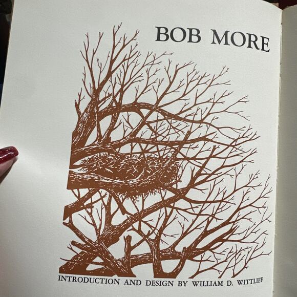 Bob More, Man and Bird Man by J Frank Dobie signed limited edition - Picture 3 of 7